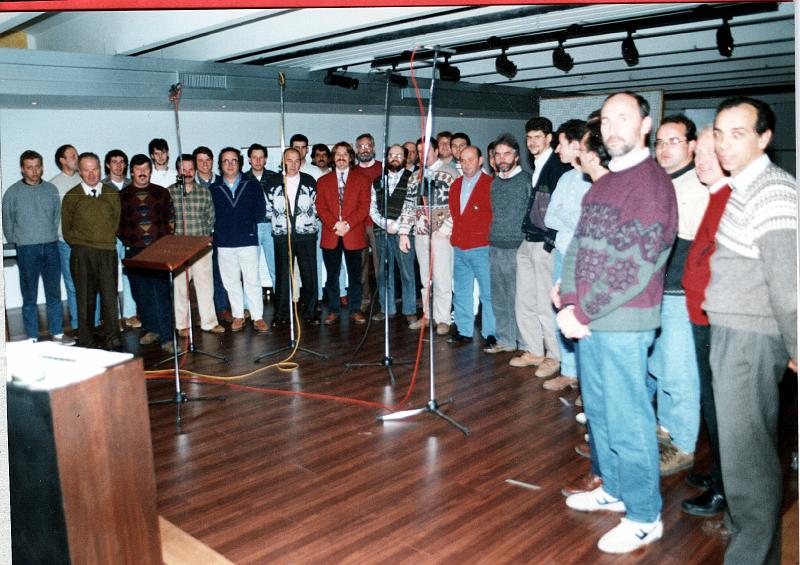1993 incisione 3 disco.jpg - 1993 Alla fine dell'incisione del terzo disco